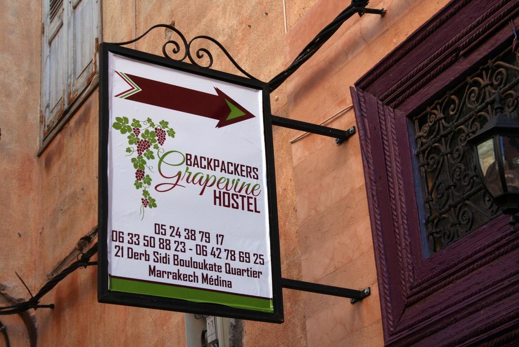 Backpackers Grapevine Hostel Marrakesh Exterior photo